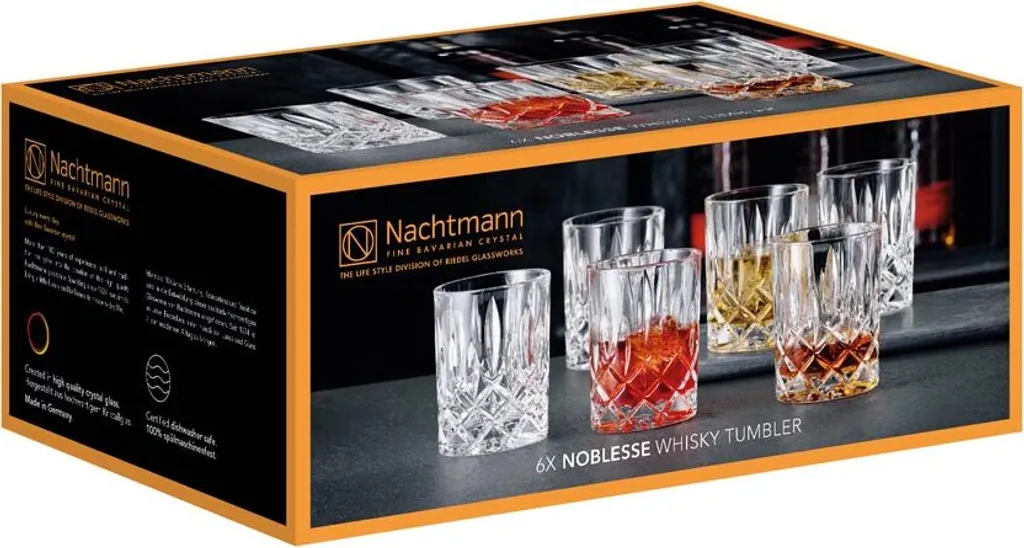 Nachtmann Noblesse Whiskybecher Set 6 Tlg. 101417 (0089207-0 ) 13 Nachtmann Noblesse Whiskybecher Set 6 Tlg. 101417 (0089207-0 ) - Image 11
