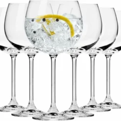 KROSNO Venezia Gin Tonic Wassergläser, 6er-Set, 480 Ml -Deutschland Herd Geheimnis Verkaufs-Shop 407fbe66819a250530b654fc921b186f
