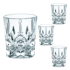 Nachtmann 100694 Noblesse Stamper Kristallglas, 55 Ml, H: 6,1 Cm, ø 5 Cm, Klar (4er Pack) -Deutschland Herd Geheimnis Verkaufs-Shop 413f97e15c6d09504b21e2c43a56ac53