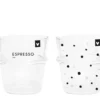 Bastion Collections 2er Set Espresso Trink Glas Gläser BC Herz Punkte Schwarz 2 Bastion Collections 2er Set Espresso Trink Glas Gläser BC Herz Punkte Schwarz -Deutschland Herd Geheimnis Verkaufs-Shop 41bd081111d886a255e2fb14d219749f