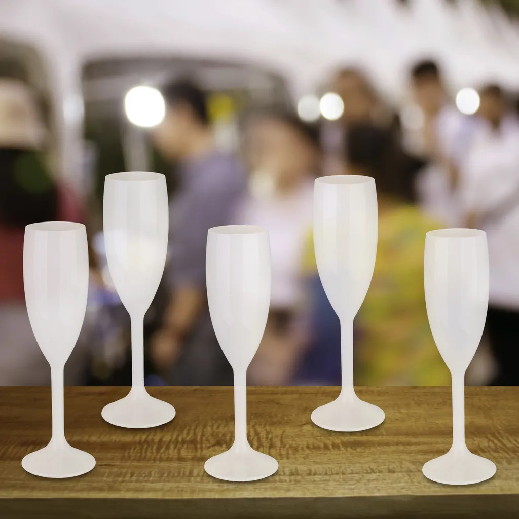 Relaxdays Sektgläser Kunststoff 6er Set 4 Relaxdays Sektgläser Kunststoff 6er Set - Image 2