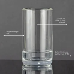 GOURMETmaxx Glas Selbstkühlend - 2er-Set Je 280 Ml -Deutschland Herd Geheimnis Verkaufs-Shop 45ae31862a33d8d912ebae3800e682a8