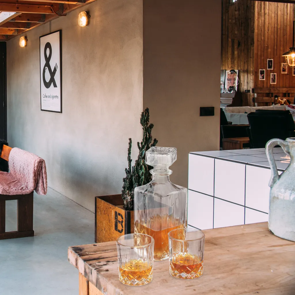 Relaxdays Whisky Set Aus Karaffe Und Gläsern 5 Relaxdays Whisky Set Aus Karaffe Und Gläsern - Image 3