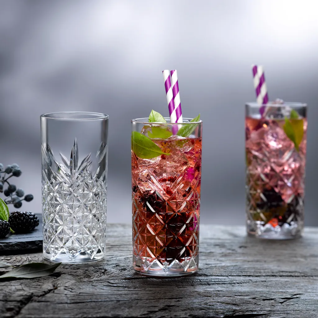 Pasabahce Timeless 520205 Longdrink Glas Wassergläser Kristall Design 4´er Set Transparent 365 Ml 21 Pasabahce Timeless 520205 Longdrink Glas Wassergläser Kristall Design 4´er Set Transparent 365 Ml - Image 19