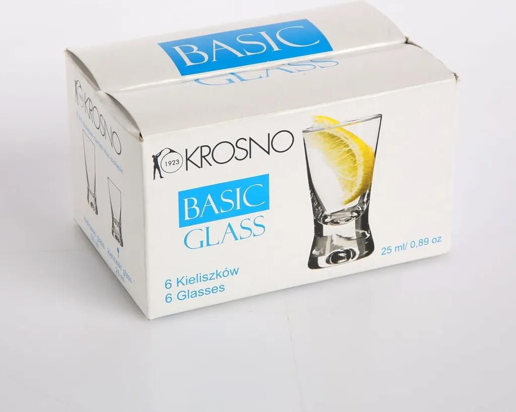 Schnapsgläser Shotgläser 25ml 6 Stück KROSNO Pinnchen Stamperl Shot Glas Basic 6 Schnapsgläser Shotgläser 25ml 6 Stück KROSNO Pinnchen Stamperl Shot Glas Basic - Image 5
