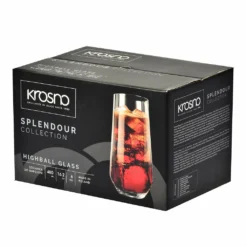 KROSNO Splendour Longdrinkgläser, 6er-Set, 480 Ml -Deutschland Herd Geheimnis Verkaufs-Shop 4fc33a62e55700ba910842c4479d5361