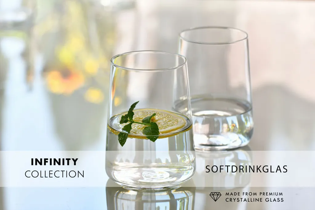 KROSNO Infinity Gläser Für Wasser, Getränke Und Säfte, 6er-Set, 490 Ml 13 KROSNO Infinity Gläser Für Wasser, Getränke Und Säfte, 6er-Set, 490 Ml - Image 11