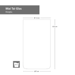 4x Mai Tai Glas 490 Ml Klarglas Cocktail-Kelch Tiki-Cocktail Rum-Longdrink Mai Tai Glass -Deutschland Herd Geheimnis Verkaufs-Shop 544baf3bee42345152ae133fa84b5a1f