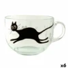 Tazza Luminarc Mistigri Grande Trasparente Gatto Vetro (500 Ml) (6 Unità) -Deutschland Herd Geheimnis Verkaufs-Shop 589956b602a769c2d4ec9c4ae603a466