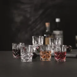 Nachtmann 100694 Noblesse Stamper Kristallglas, 55 Ml, H: 6,1 Cm, ø 5 Cm, Klar (4er Pack) -Deutschland Herd Geheimnis Verkaufs-Shop 5b78d3b42c90aa806291490ae2719c65