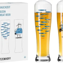 Brauchzeit Weizenbierglas-Set #13, #14 Von Daniela Garreton