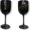 Moët & Chandon 4x Champagnergläser Champagner Gläser Set In Schwarz -Deutschland Herd Geheimnis Verkaufs-Shop 6384f86ac0774aa3831145f31428767e