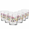 KROSNO Folk Bunt Wassergläser, 6er-Set, 250 Ml -Deutschland Herd Geheimnis Verkaufs-Shop 639b36a2dc7182a34b243dc13d5b7a60