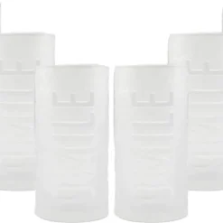 9 Mile - Longdrinkglas / Longdrink Glas / Milchglas Gläser Set - 6x Longdrinkgläser