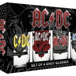 KKL AC/DC Schnapsgläser 4er-Pack Black Ice KKLSGAC01 -Deutschland Herd Geheimnis Verkaufs-Shop 696ed942e8be661c9c687d50e01b99c7