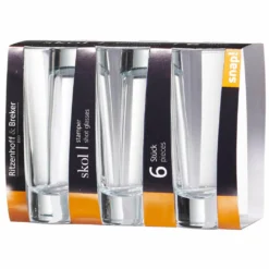 Ritzenhoff & Breker Stamper Skol 6er Set, Schnapsglas, Becher, Glas, Klar, 65 Ml, 811667 -Deutschland Herd Geheimnis Verkaufs-Shop 6b10c02a67d84de74efc8b811f6d76b9