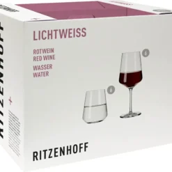 Lichtweiss Julie Rotwein- Und Wasserglas-Set #2 Von Nadine Niggemeier -Deutschland Herd Geheimnis Verkaufs-Shop 6d9540bfb62a895d8663b40cca722751