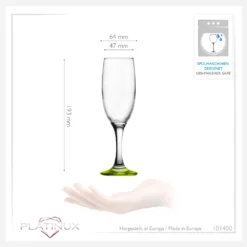 Sektgläser Bunt Aus Glas 150ml (max.190ml) Set 6-Teilig Champagnergläser Prosecco Gläser -Deutschland Herd Geheimnis Verkaufs-Shop 6e4b0a9fb0fb88fdcd936d155d5561e9
