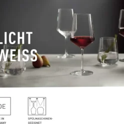 Lichtweiss Julie Rotwein- Und Wasserglas-Set #2 Von Nadine Niggemeier -Deutschland Herd Geheimnis Verkaufs-Shop 6e6e8ad35ff3ecf9008f0fc7aa7b7670