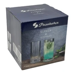 Pasabahce ELYSIA 520125 Wassergläser Lang 280ml 4er Set -Deutschland Herd Geheimnis Verkaufs-Shop 70932d22dea9c88a99dbcf0f46765b5f