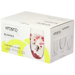 KROSNO Blended Hohe Wassergläser, 6er-Set, 510 Ml -Deutschland Herd Geheimnis Verkaufs-Shop 727315a5cd35790d5c980db9cb6829bd