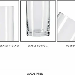 KROSNO Hohe Wassergläser, 6er-Set, 200 Ml 28 KROSNO Hohe Wassergläser, 6er-Set, 200 Ml -Deutschland Herd Geheimnis Verkaufs-Shop 755ffdf8e1d646157730589b3730fa82