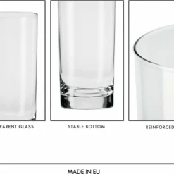 KROSNO Blended Longdrinkgläser, 6er-Set, 350 Ml -Deutschland Herd Geheimnis Verkaufs-Shop 78e0a80cd3767c9c6c814a338f3e4fa5