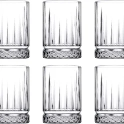 Pasabahce 6er Set ELYSIA 520242 Espressoglas Mini-Wassergläser 60 Ml Trinkglas Cocktailglas
