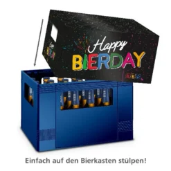 Itenga Bierkasten Geschenkverpackung Happy Bierday Hülle Zum Aufstecken Auf Bierkasten -Deutschland Herd Geheimnis Verkaufs-Shop 7c17b99dd8f1462374ba42c0e76b0cdb