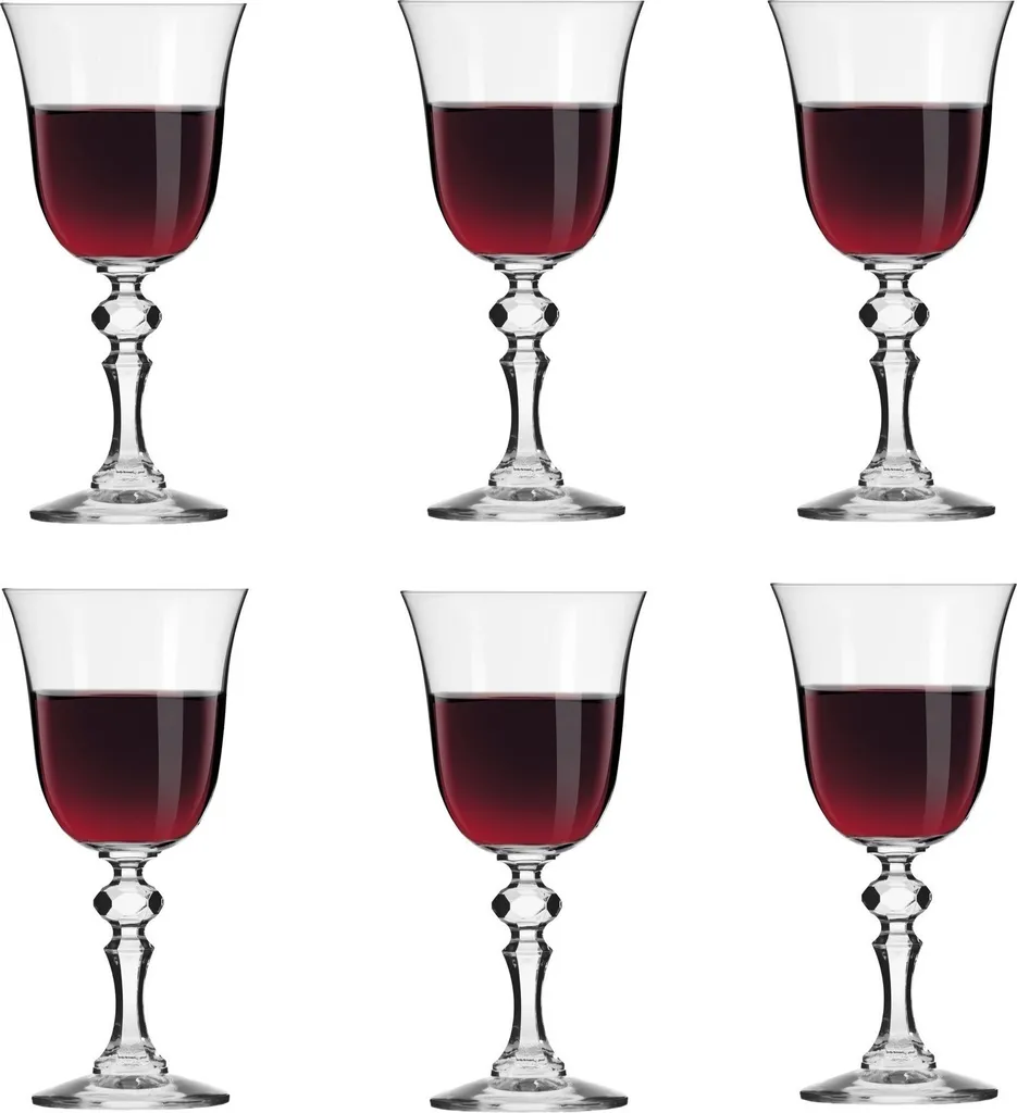 KROSNO Krista Kleine Rotweingläser, 6er-Set, 220 Ml 20 KROSNO Krista Kleine Rotweingläser, 6er-Set, 220 Ml - Image 18