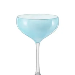 Sektschale Sektgläser Coupe Praline Mint Hellblau Kristallgläser 180 Ml 4er Set