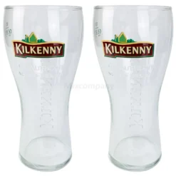 Kilkenny Bier Bierglas Glas GläserSet - 2x Biergläser 0,5l Geeicht