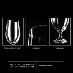 KROSNO Harmony Lager Biergläser, 6er-Set, 500 Ml -Deutschland Herd Geheimnis Verkaufs-Shop 8722faaf9531f2324f0b0432e42330f8