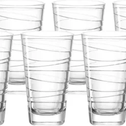 LEONARDO 019450 Vario Struttura Longdrinkbecher, Glas, 280 Ml, Klar (6 Stück) 12 LEONARDO 019450 Vario Struttura Longdrinkbecher, Glas, 280 Ml, Klar (6 Stück) -Deutschland Herd Geheimnis Verkaufs-Shop 87790af74dcfc3cbb2fd727001c4ebf5