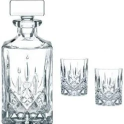Nachtmann 0091899-0 Noblesse Whisky-Set, 1 X Karaffe/Dekanter + 2 X Whisky-Becher, Klar (1 Set) -Deutschland Herd Geheimnis Verkaufs-Shop 8ae5e73377d631972651f81eed37195b