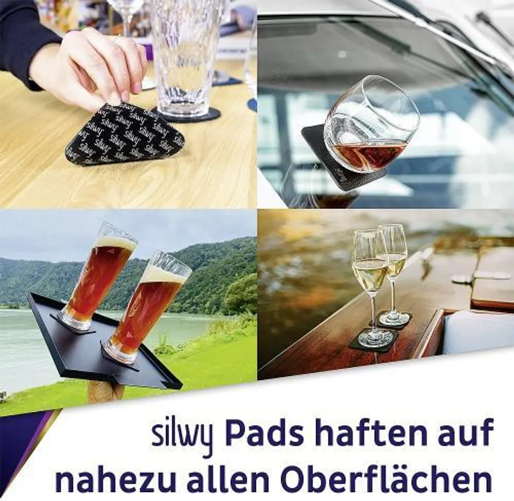 Silwy Magnet-Kunststoffgläser WEIN 2er-Set Hightech Transparent 4 Silwy Magnet-Kunststoffgläser WEIN 2er-Set Hightech Transparent – Bild 2