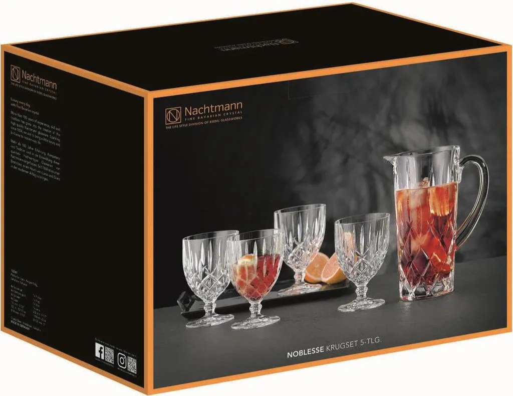 Nachtmann Krug Set/5 7522/5tlg Noblesse K 102387 5 Nachtmann Krug Set/5 7522/5tlg Noblesse K 102387 - Image 3