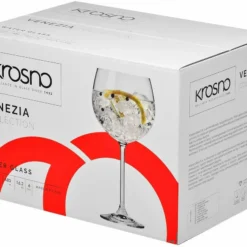 KROSNO Venezia Gin Tonic Wassergläser, 6er-Set, 480 Ml -Deutschland Herd Geheimnis Verkaufs-Shop 9071e31d5f327d75dd4f2958614ab8aa