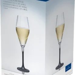 Villeroy & Boch Champagnerkelch Manufacture Rock Klar,schwarz, 4 Tlg. 21 Villeroy & Boch Champagnerkelch Manufacture Rock Klar,schwarz, 4 Tlg. -Deutschland Herd Geheimnis Verkaufs-Shop 91148318fb471dce02b2355462740858