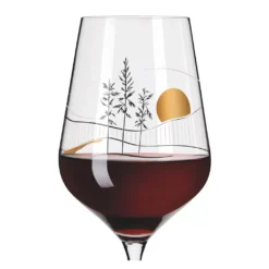 Herzkristall Rotweinglas #8 Von Christine Kordes -Deutschland Herd Geheimnis Verkaufs-Shop 9855f15b7226082537506ae591980196