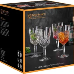 NACHTMANN Cocktail/Weinglas Noblesse 355ml 4er Set 1 Stck. 801366 (EKB) -Deutschland Herd Geheimnis Verkaufs-Shop 98c34f34be47994a893ce85591e29842