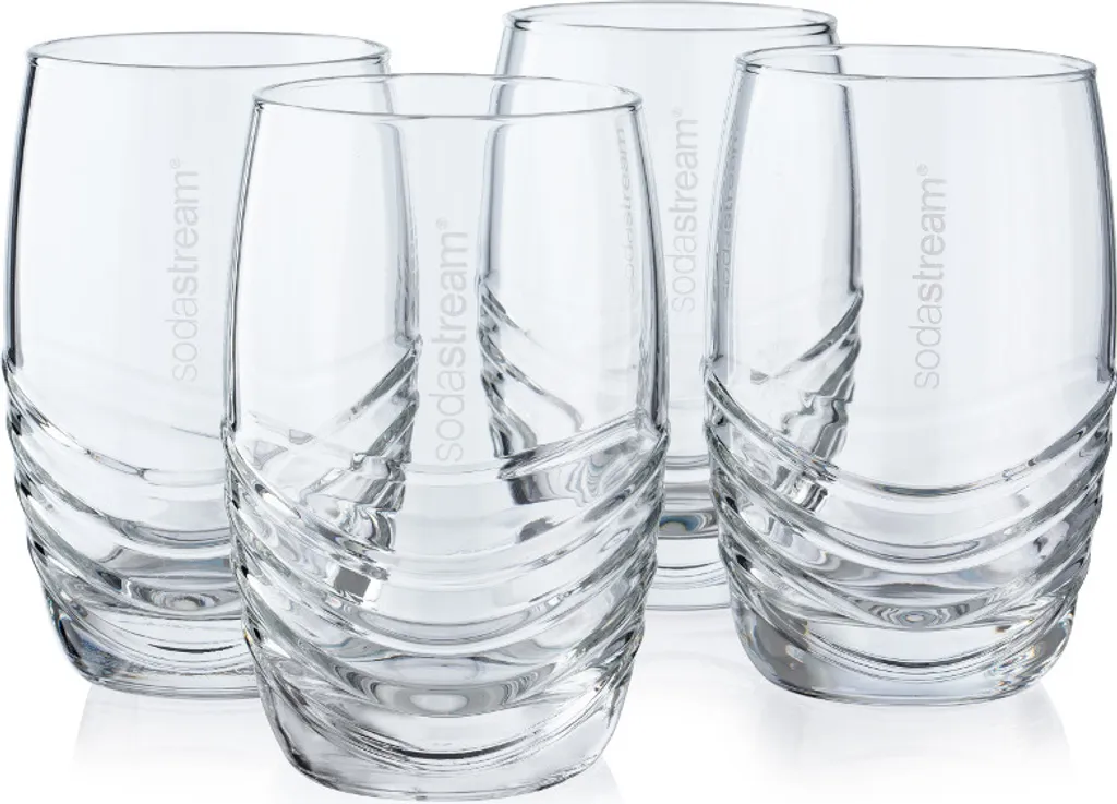 Sodastream Trinkglas 4er-Pack, Passend Zu Sodastream-Glaskaraffen 4 Sodastream Trinkglas 4er-Pack, Passend Zu Sodastream-Glaskaraffen - Image 2