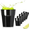 Schwarze Schnapsgläser Aus Glas 30ml (max. 40ml) Set 6 Teilig Wodkagläser Shotgläser -Deutschland Herd Geheimnis Verkaufs-Shop 9c6bff283551b22d2e2cee6a63dc776b