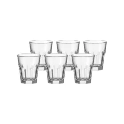 Leonardo Rock Stamper, Schnapsglas, Pinnchen, Shotglas, Glas, 40 Ml, 6er Set, 12994 -Deutschland Herd Geheimnis Verkaufs-Shop 9ff5c7614fffd872b8d406ef7344b38d
