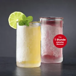 GOURMETmaxx Glas Selbstkühlend - 2er-Set Je 280 Ml -Deutschland Herd Geheimnis Verkaufs-Shop a4952eea3100b3414bb835b1e6332b9c