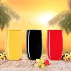 Bunte Elegante Trinkgläser 320ml (max. 400ml) Set 6 Teilig Wassergläser Saftgläser -Deutschland Herd Geheimnis Verkaufs-Shop a5d68f951140416ca7dd000b195e82cb