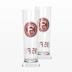 Fortuna Düsseldorf Weizenbierglas 2er-Set Fussball Klar -Deutschland Herd Geheimnis Verkaufs-Shop a8213ecaf407b01cac0eb3f3fe4b3163