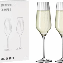 Sternschliff Champusglas-Set #2 Von Ritzenhoff Design Team -Deutschland Herd Geheimnis Verkaufs-Shop aa62b782771b314f31d7442fc196a778