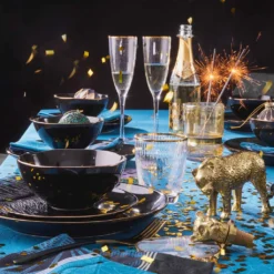 BUTLERS GOLDEN TWENTIES 4x Gläser Mit Goldrand Und Rillen 300ml -Deutschland Herd Geheimnis Verkaufs-Shop ab18c49383e6f7bfd4c17a79f23c4561