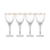BUTLERS GOLDEN TWENTIES 4x Weingläser Mit Goldrand Und Rillen 280ml -Deutschland Herd Geheimnis Verkaufs-Shop ada55214c65ef90804042254d79c07f8
